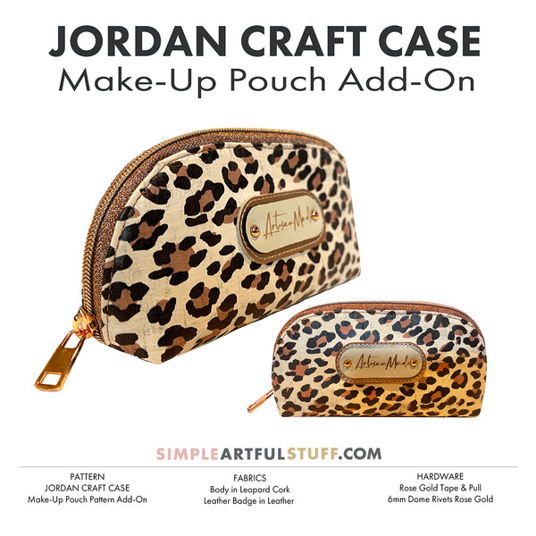 JORDAN CRAFT CASE | Pattern Add-On:  Make-Up Pouch