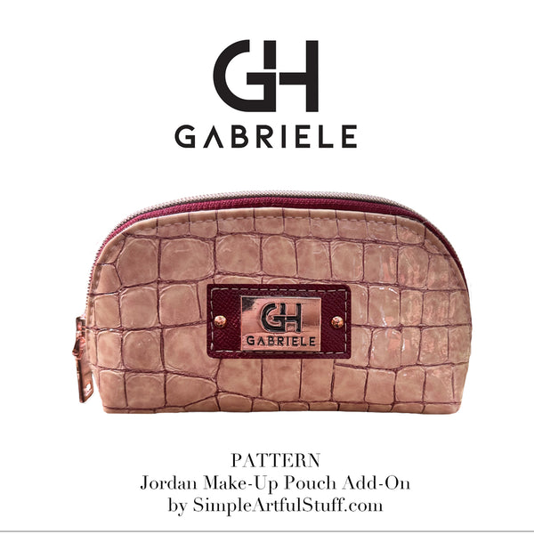 JORDAN CRAFT CASE | Pattern Add-On:  Make-Up Pouch