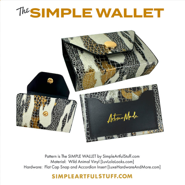 SIMPLE WALLET (PDF w/SVG)