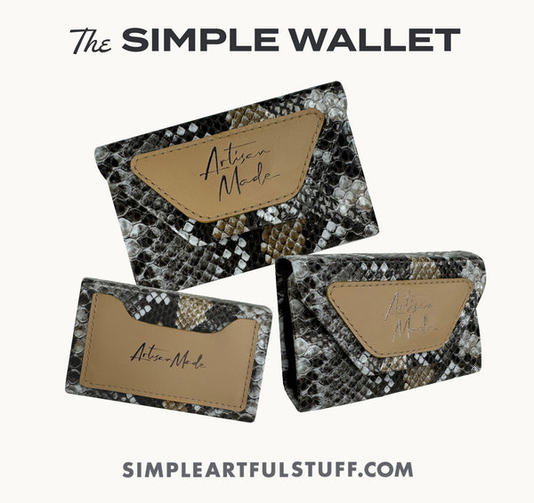 SIMPLE WALLET (PDF w/SVG)