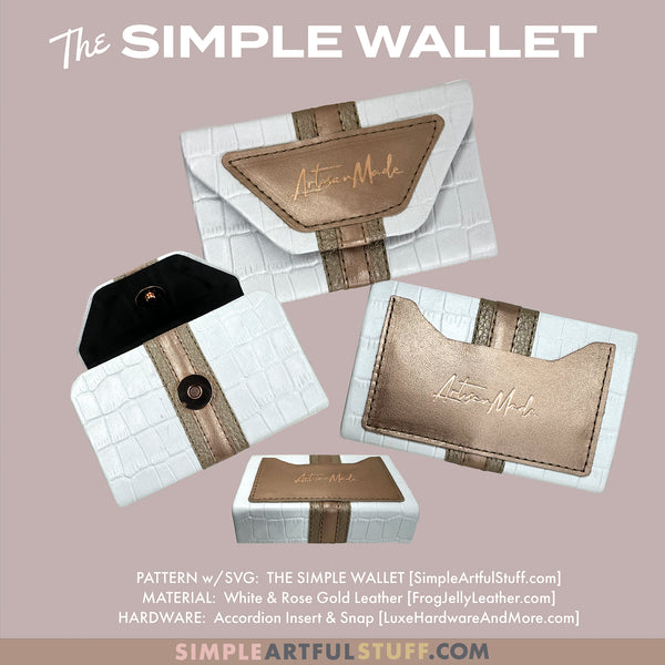 SIMPLE WALLET (PDF w/SVG)