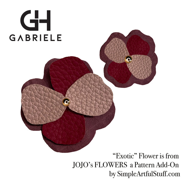 JOJO's FLOWERS  (PDF & SVG Pieces)