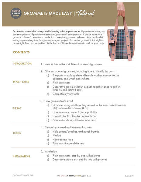 TREASURE TOTE - Main Pattern