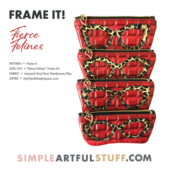 Frame Kit: Fierce Felines