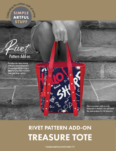 TREASURE TOTE - Rivet (Pattern Add-On)