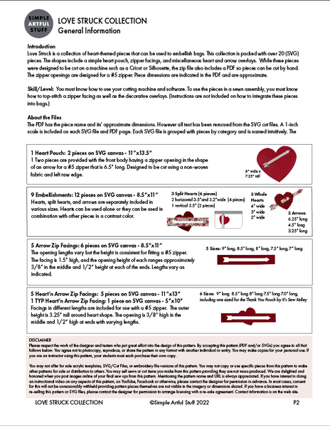 LOVE STRUCK COLLECTION (SVG + PDF)