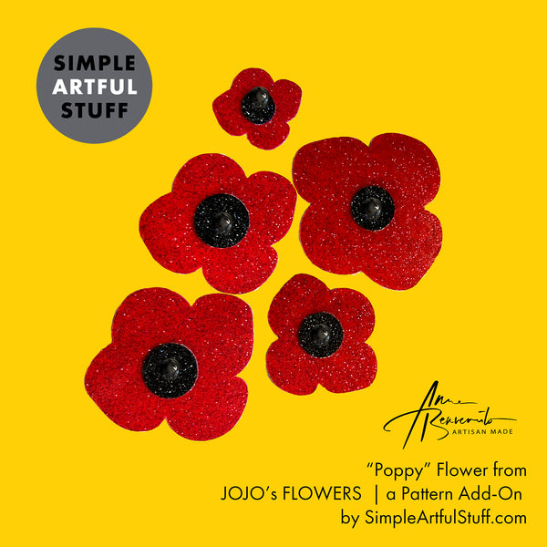 JOJO's FLOWERS  (PDF & SVG Pieces)