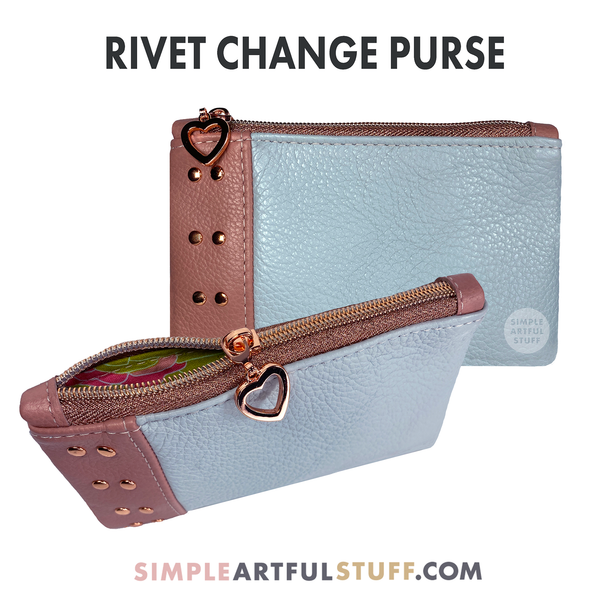 RIVET CHANGE PURSE