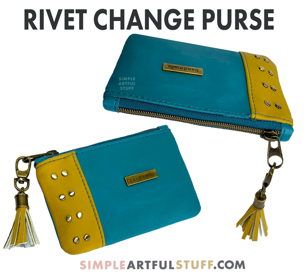 RIVET CHANGE PURSE