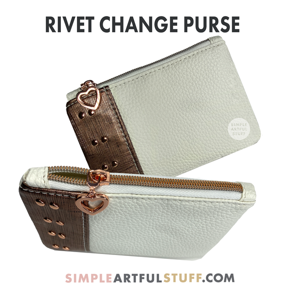 RIVET CHANGE PURSE