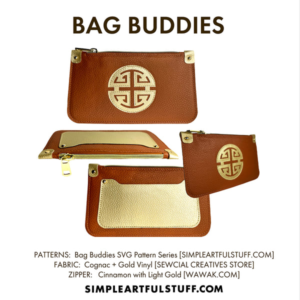 BAG BUDDIES | MAIN PATTERN Buddy Pouch (PDF + SVG)