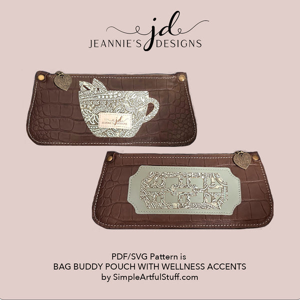 BAG BUDDIES | Wellness Accents (PDF+SVG)