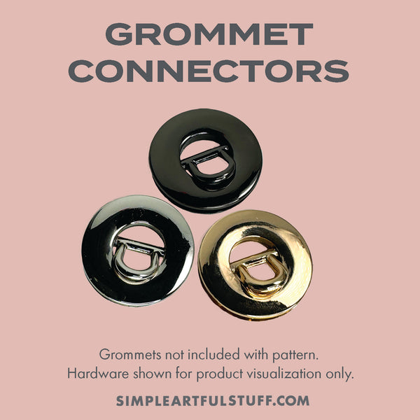 Grommet Connector Cutting Aid  (PDF & SVG)