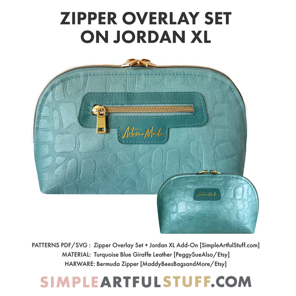 ZIPPER OVERLAY POCKET SET | Small Bags
