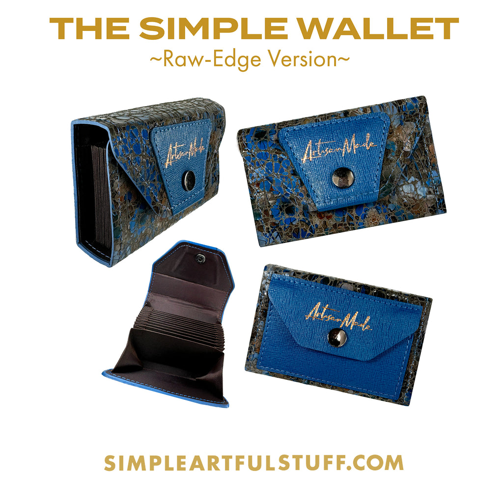 Simplewallet Super Simple Wallet Sewing Pattern | So Sew Easy