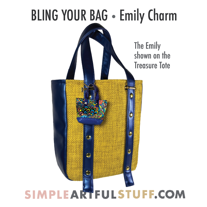 BLING YOUR BAG - Emily Special Edition Charm (1 Charm) – Simple Artful Stuff