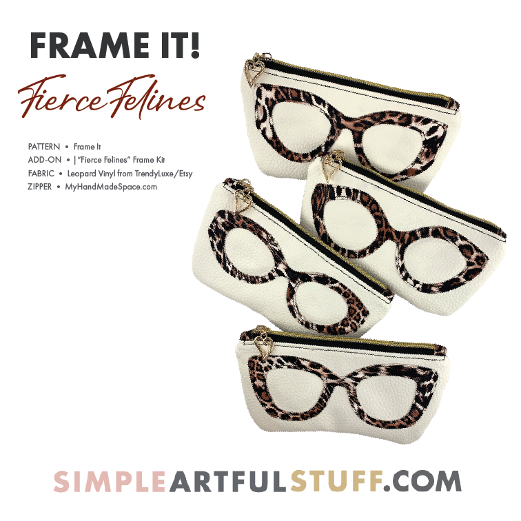 Frame Kit: Fierce Felines – Simple Artful Stuff