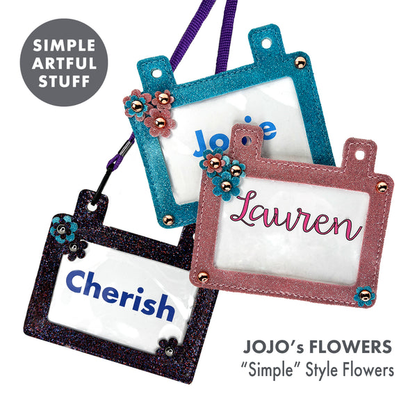 JOJO's FLOWERS  (PDF & SVG Pieces)